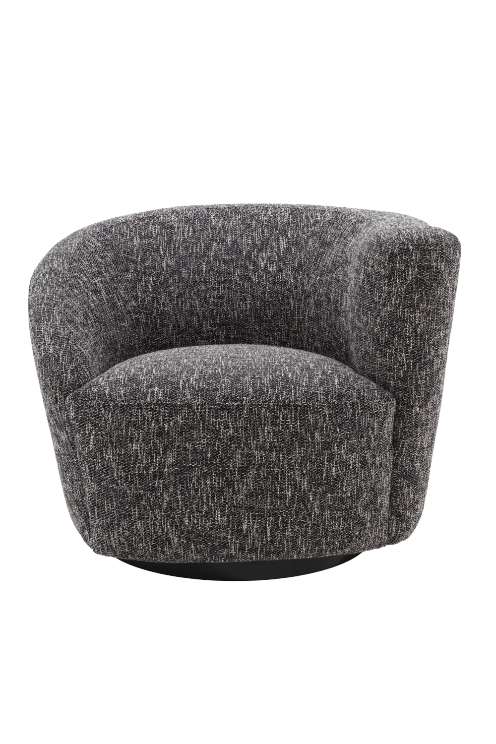 Black Asymmetrical Swivel Chair | Eichholtz Colin | Oroa.com