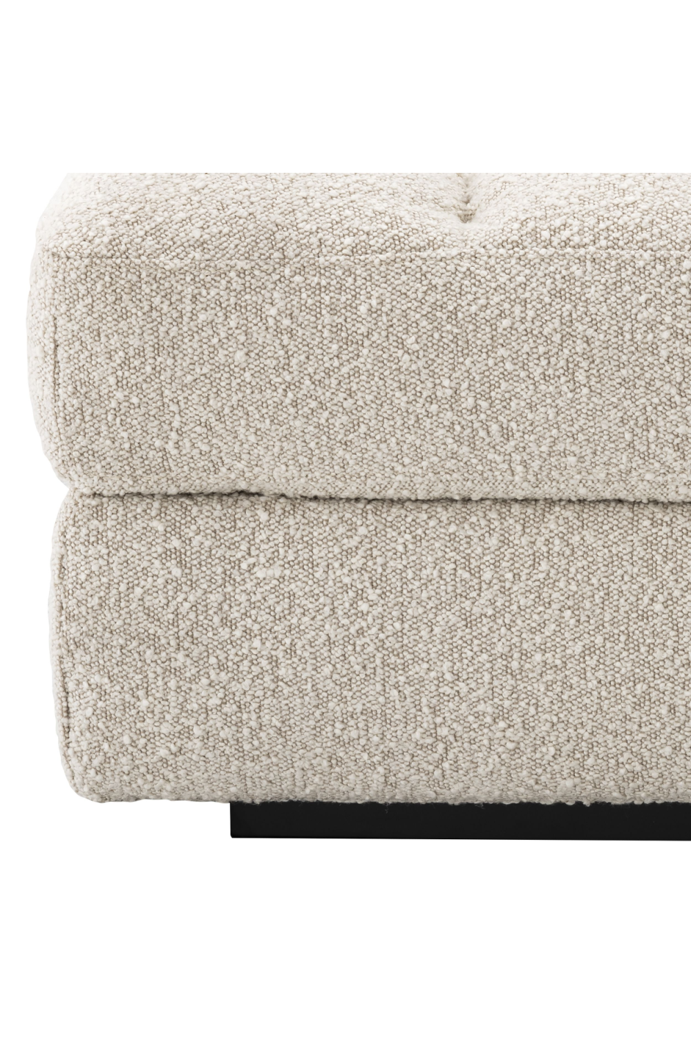 Cream Bouclé Corner Sofa | Eichholtz Dean | Oroa.com