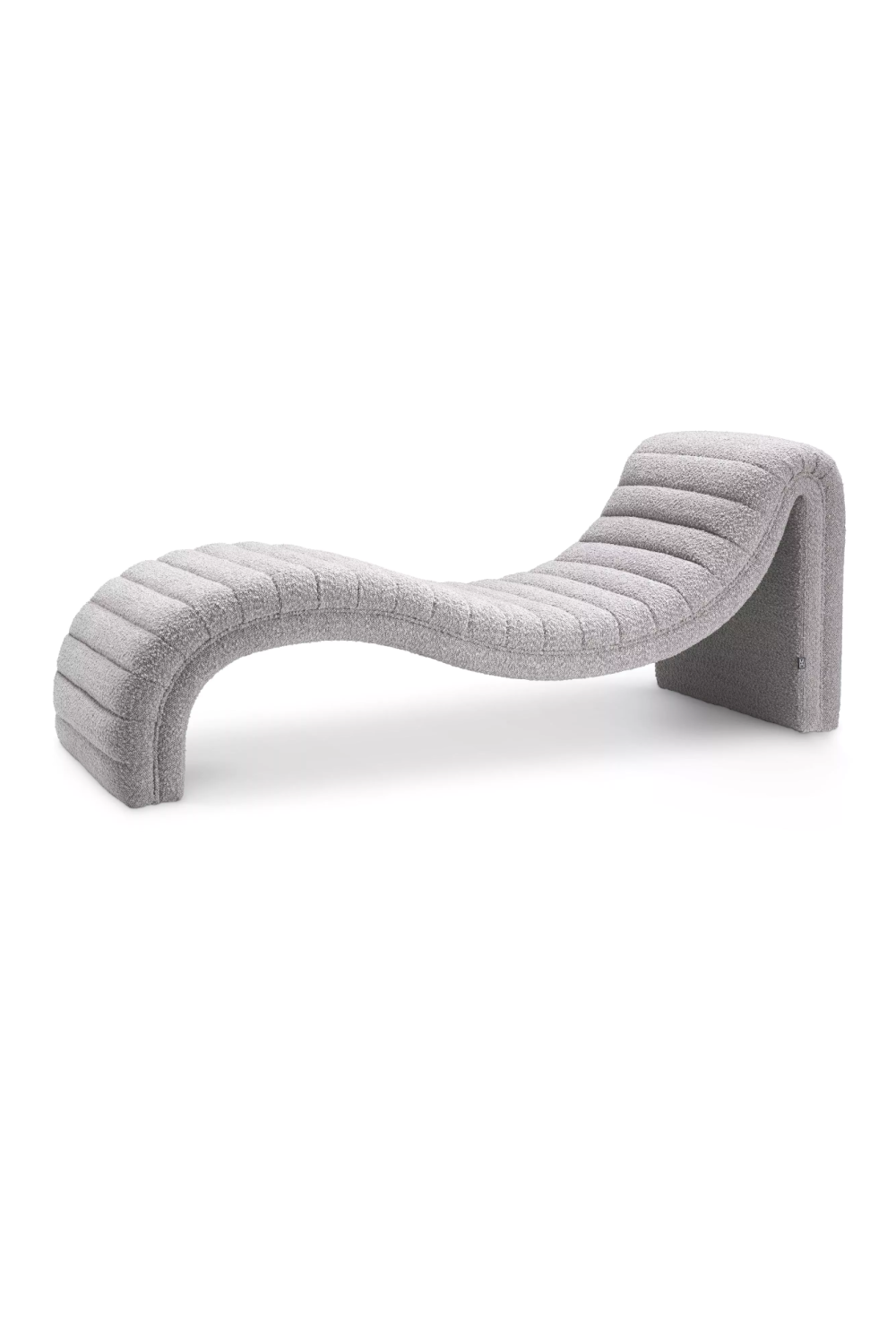 Gray Bouclé Chaise Longue | Eichholtz Pioneer | Oroa.com