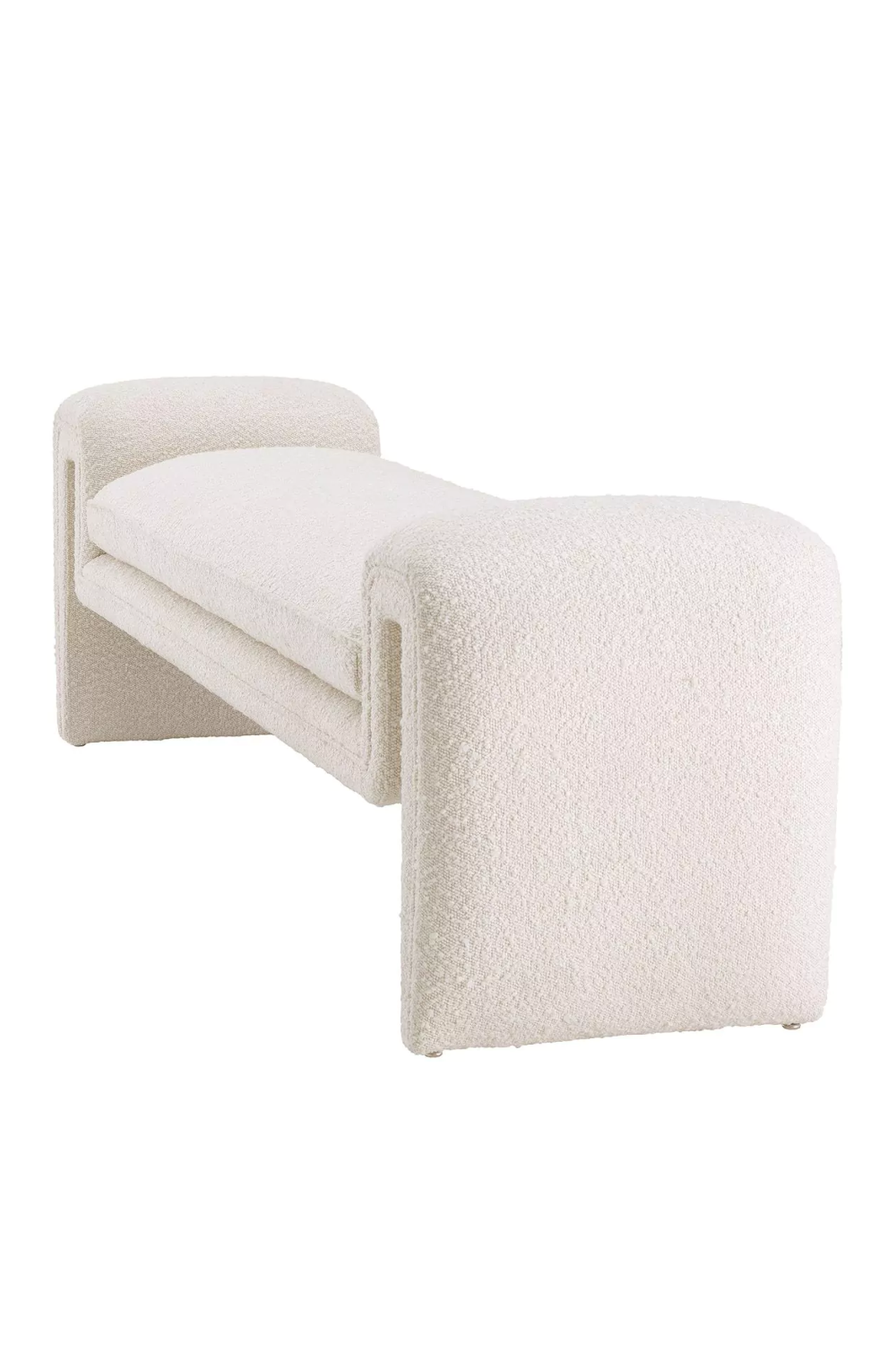 Luxurious Contemporary Bouclé Bench | Eichholtz Tondo | Oroa.com