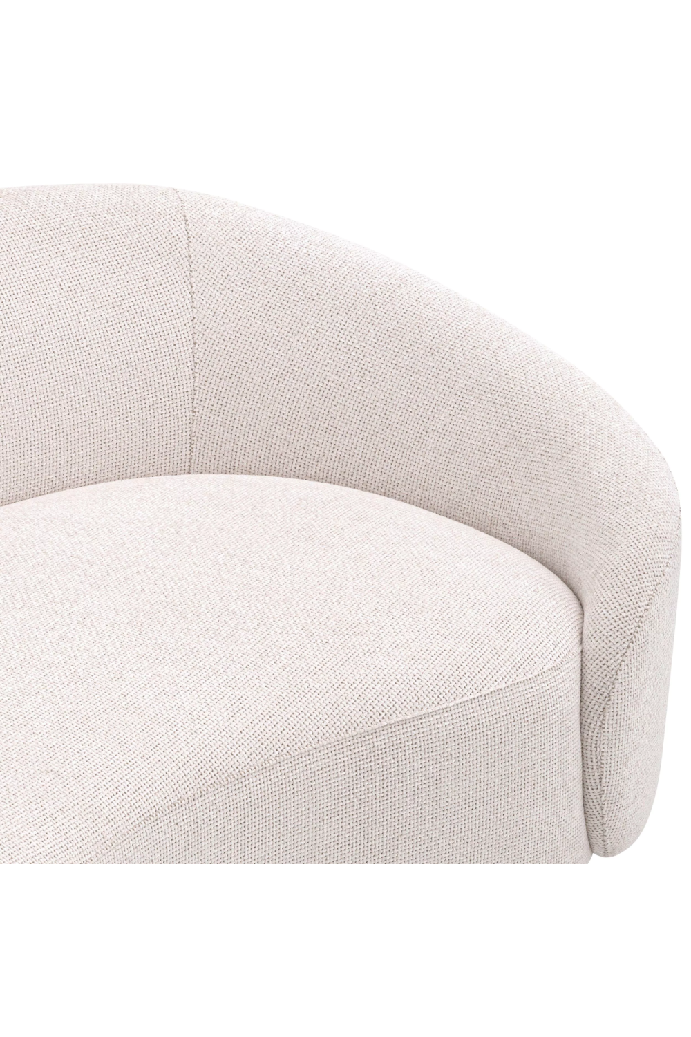 White Modern Curved Sofa | Eichholtz Rivolo | Oroa.com