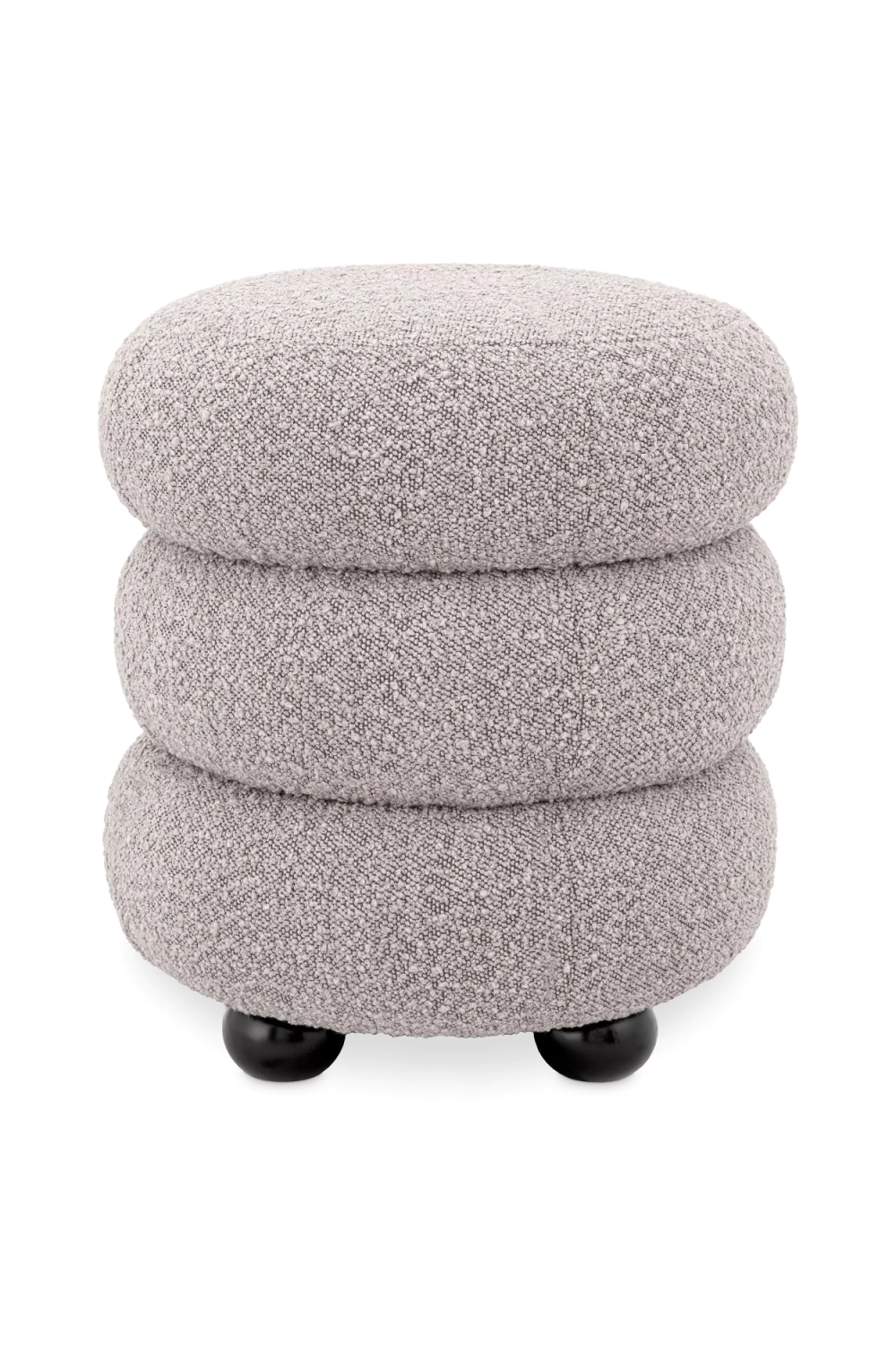 Upholstered Accent Stool | Eichholtz Tulum | OROA.com