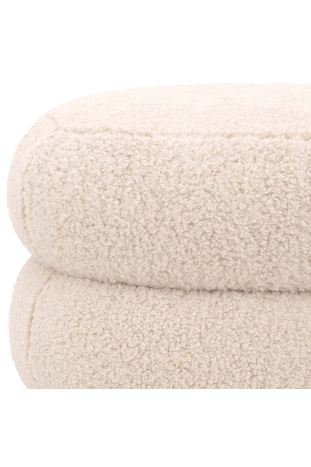 Upholstered Accent Stool | Eichholtz Tulum | OROA.com