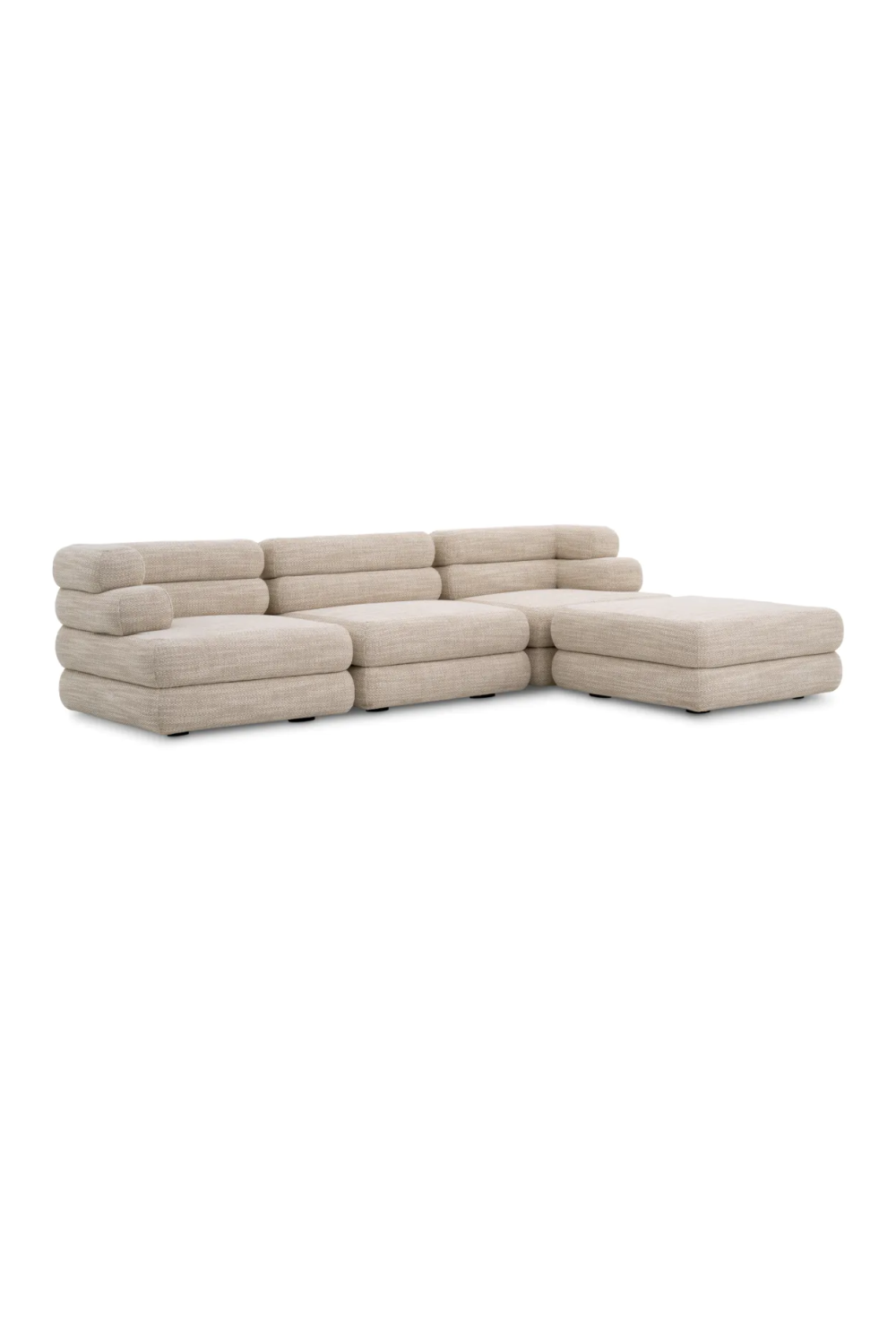 Beige Tiered Modular Sofa | Eichholtz Malaga | Oroa.com