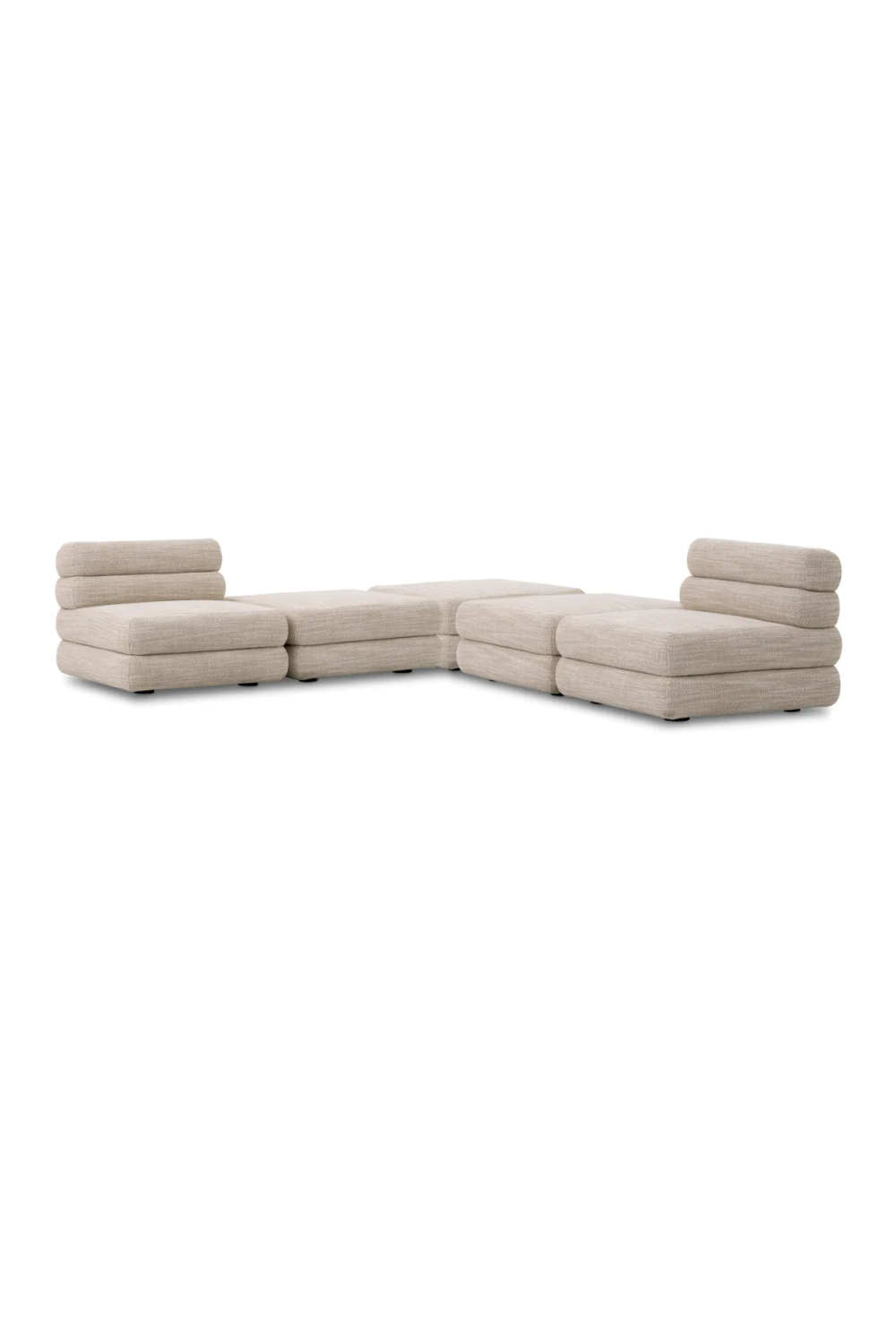 Beige Tiered Modular Sofa | Eichholtz Malaga | Oroa.com