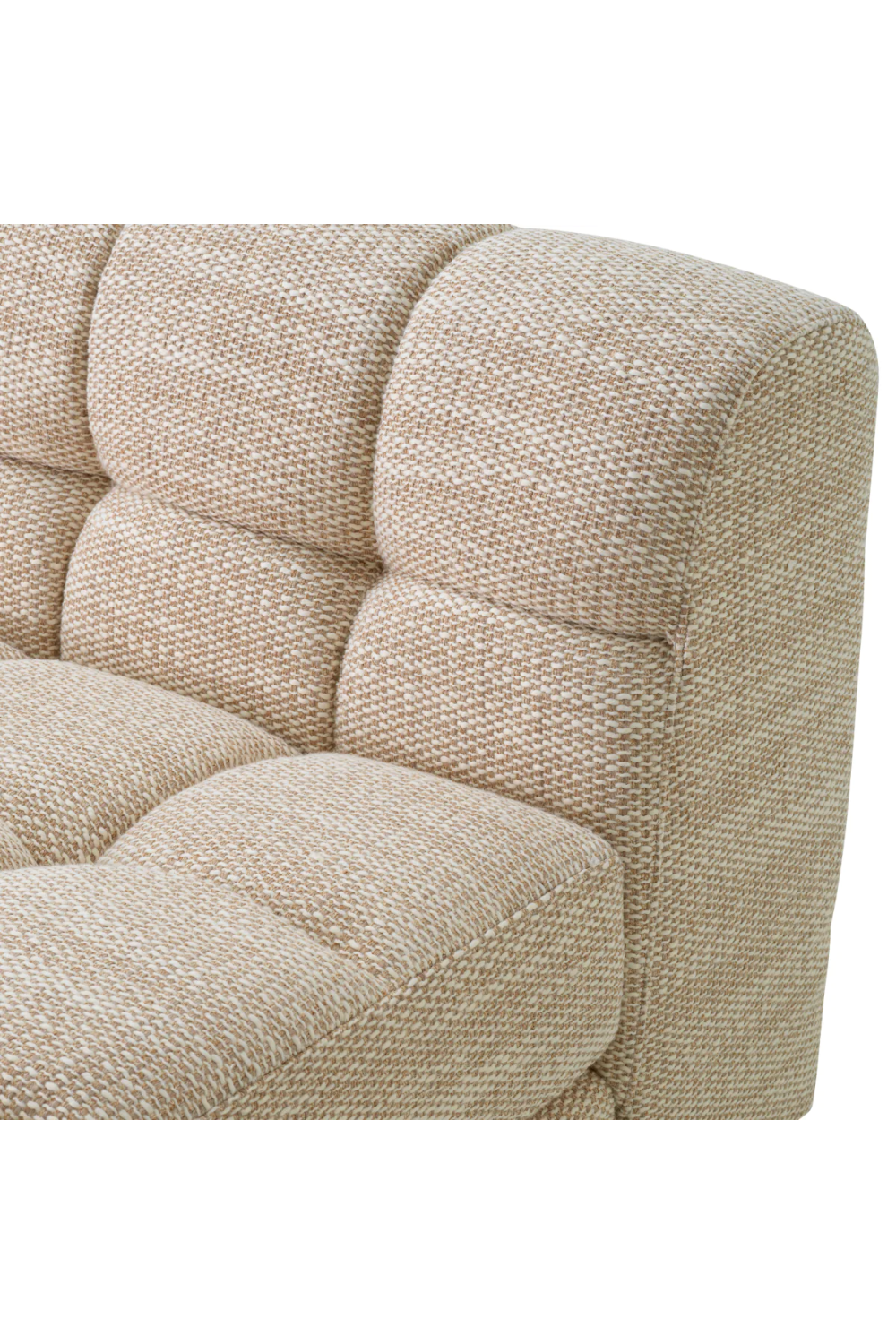 Beige Channeled Sofa | Eichholtz Dean | Oroa.com