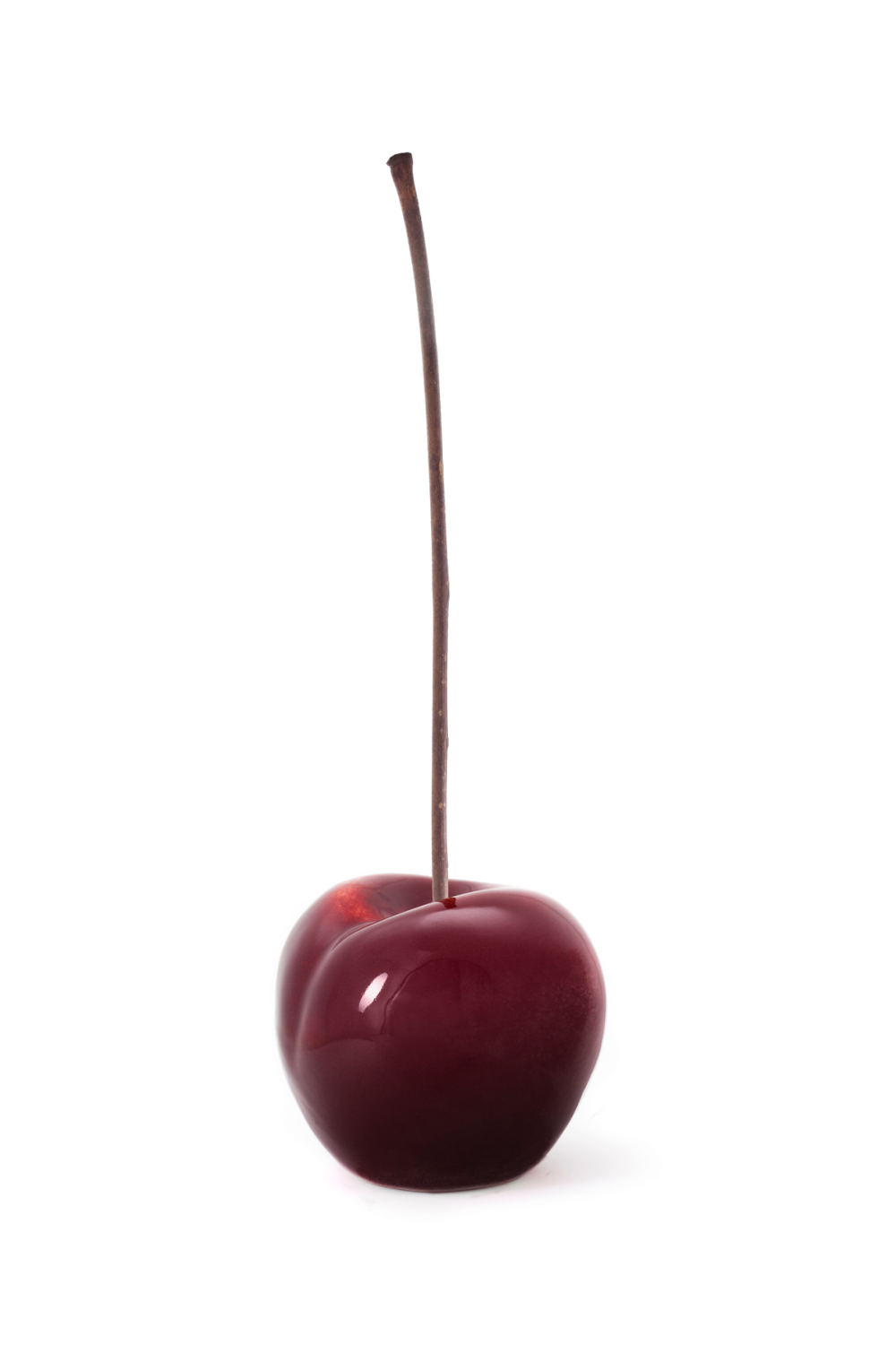 Red Glazed Porcelain Sculpture | Oroa.com