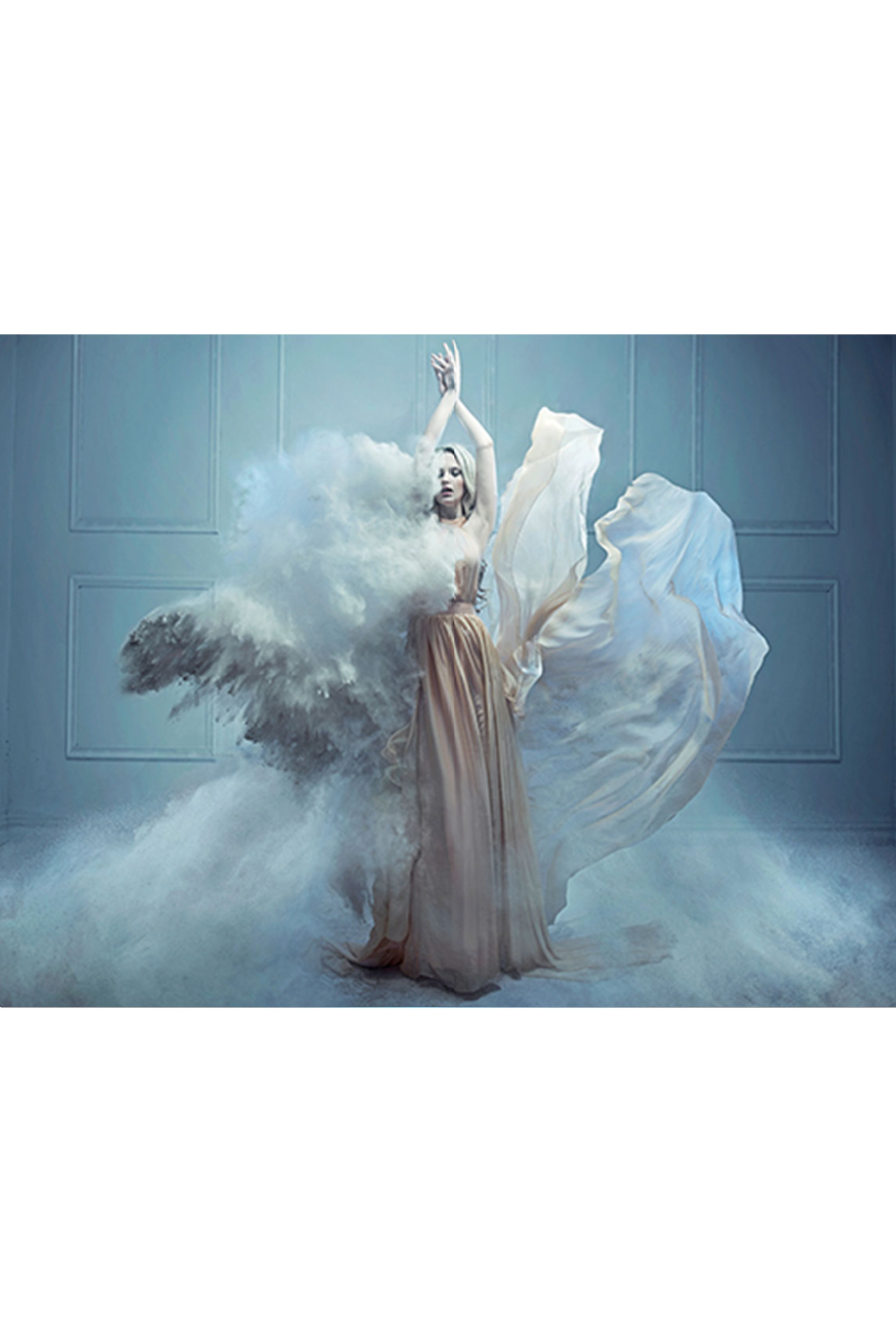 Surrealist Feminine Photographic Artwork | Andrew Martin White Flame