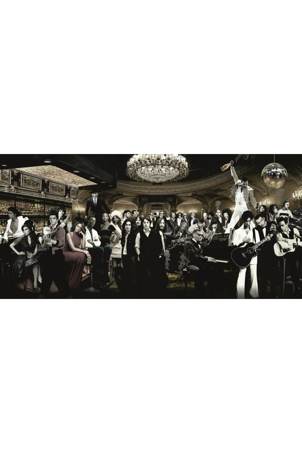 20th Century Music Icons Art Decor | Andrew Martin True Legends | OROA