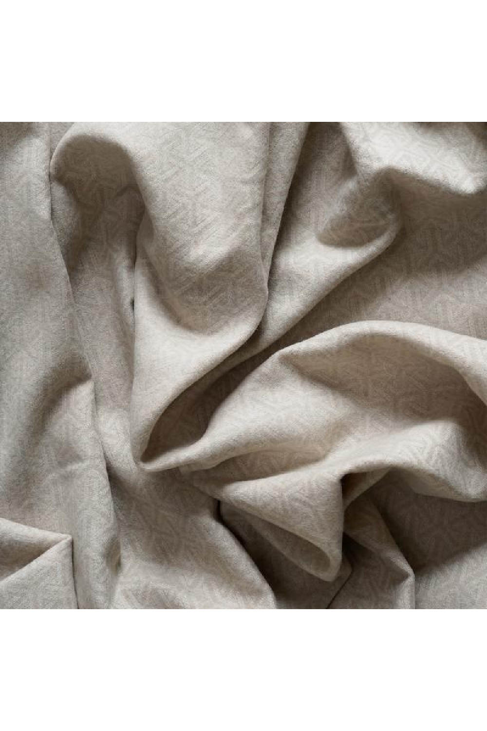 Nude Wool and Cashmere Geometric Throw | Andrew Martin Monte | OROA