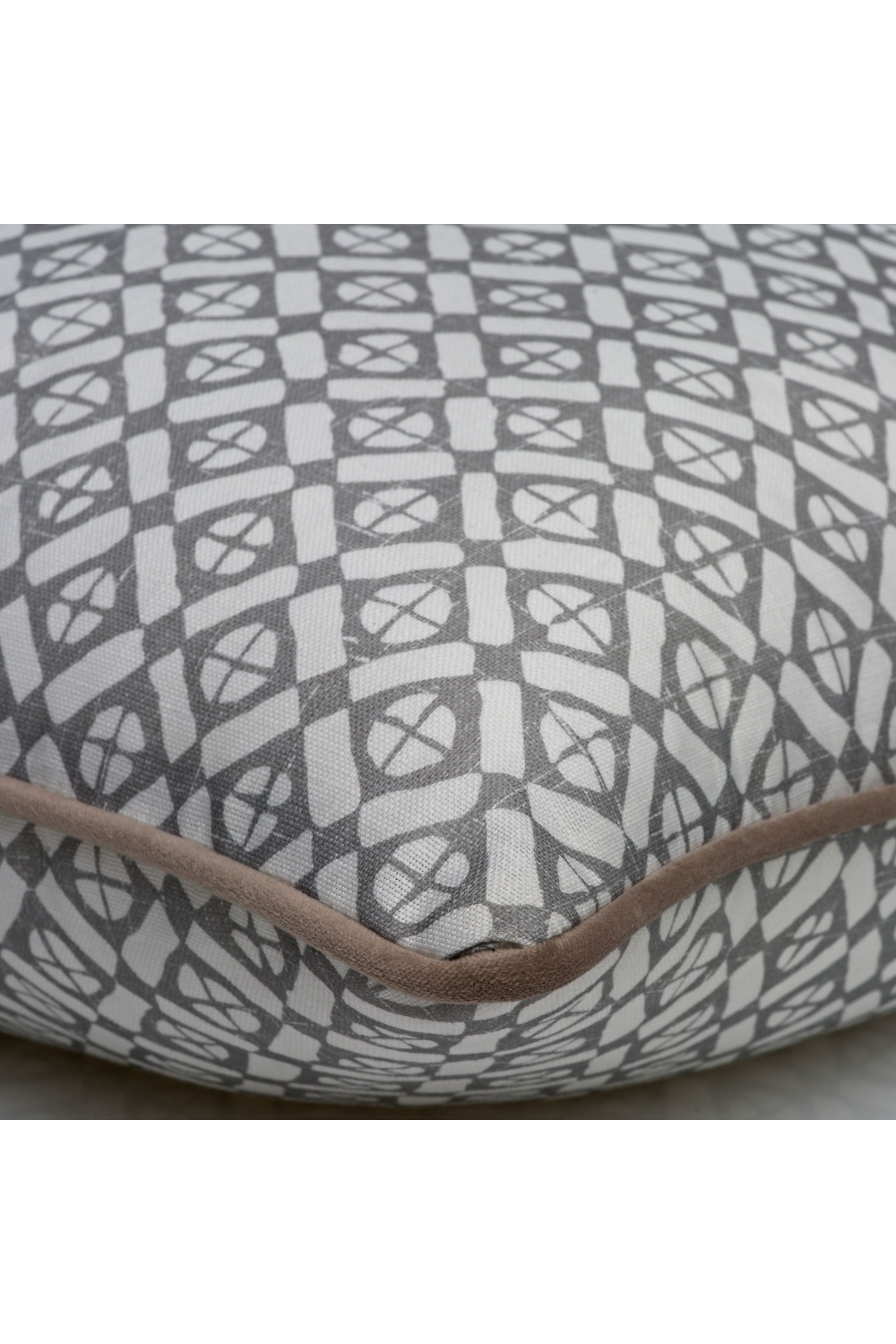 Diamond Patterned Outdoor Throw Pillow | Andrew Martin Audley | OROA