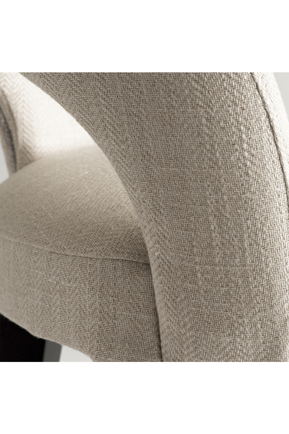 Cut-Out Back Modern Bar Stool | Andrew Martin Dune | OROA