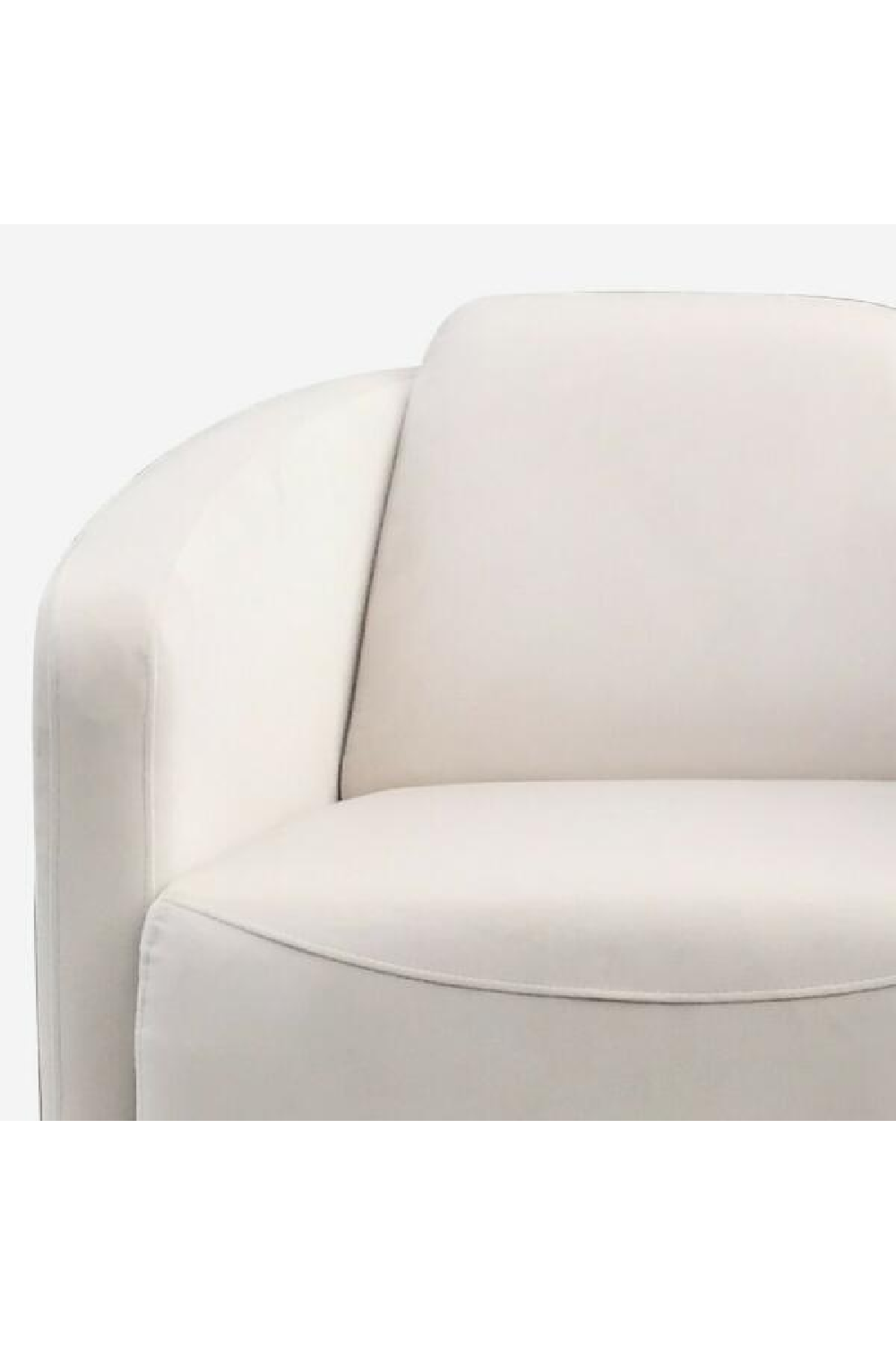 Velvet Occasional Barrel Chair | Andrew Martin Turnball | Oroa.com