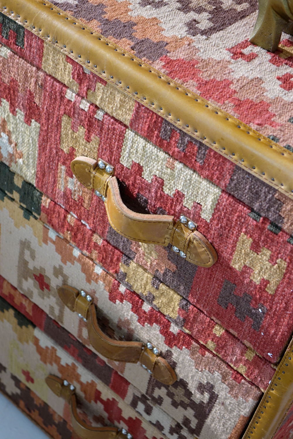 Kilim Upholstered Chest of Drawers | Andrew Martin Howard | OROA