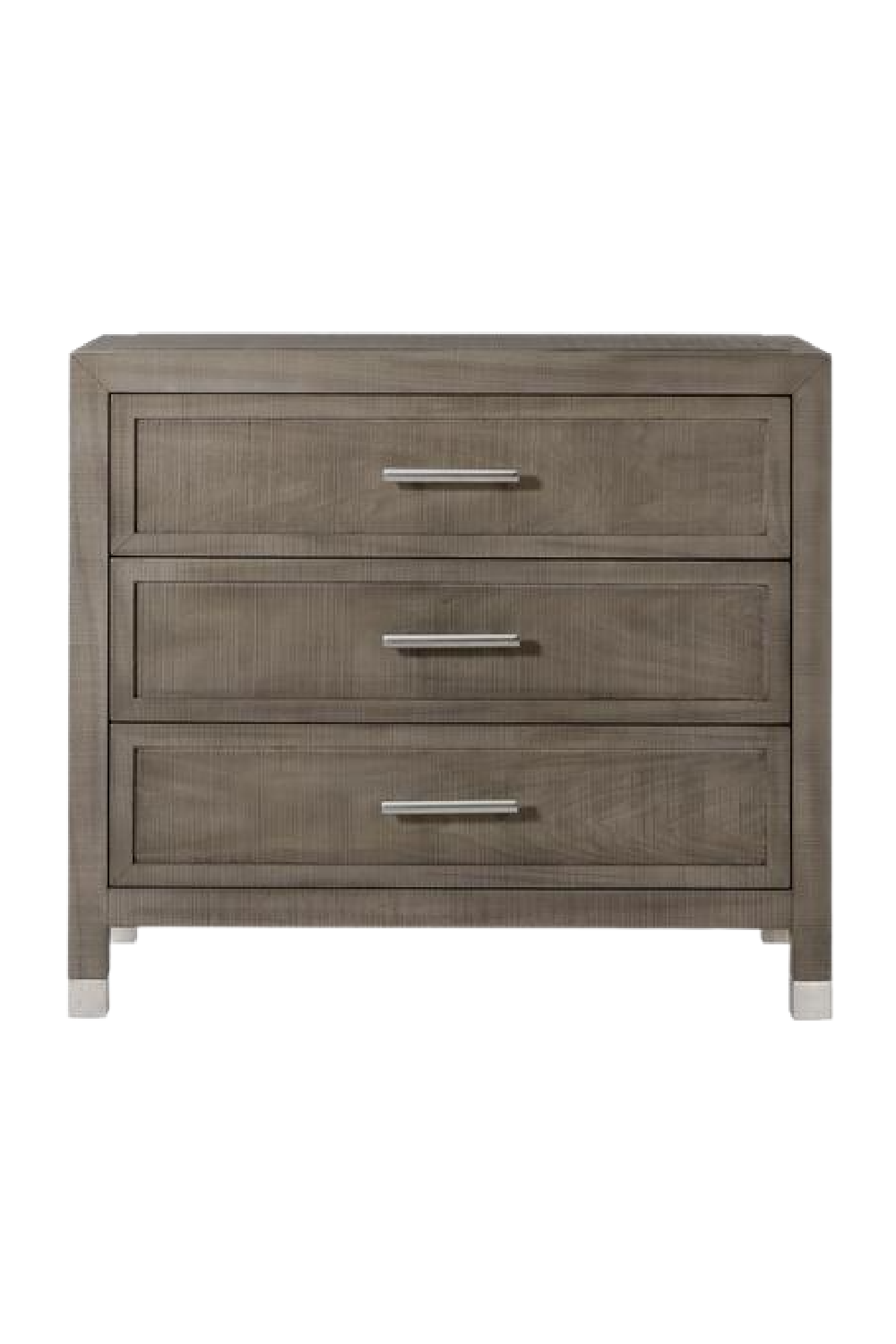 Gray Ash Wood Nightstand | Andrew Martin Raffles | OROA.com