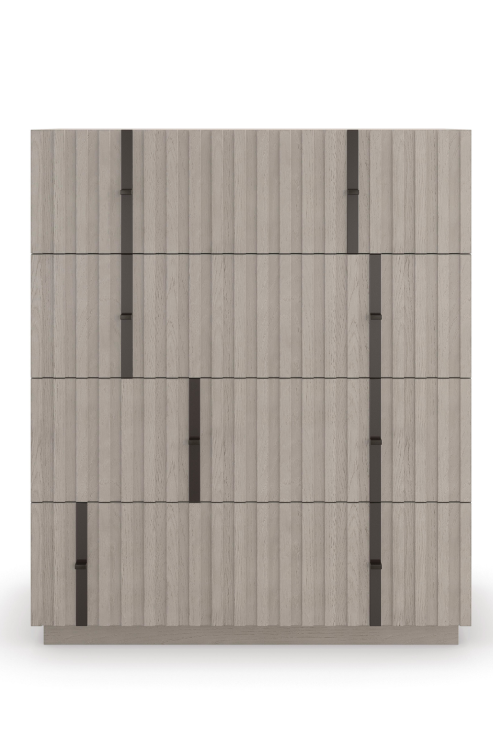 Four Drawer Slatted Wooden Dresser | Andrew Martin Clancy | Oroa.com