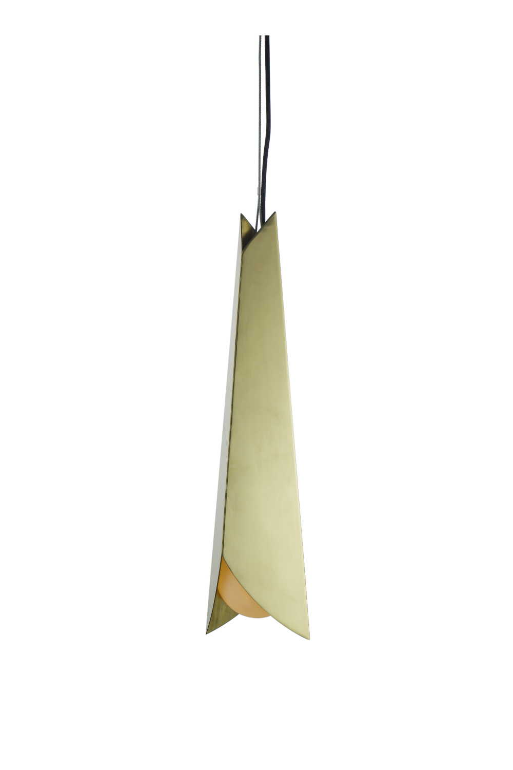 Polished Brass Pendant Light S | Andrew Martin Barnie | OROA