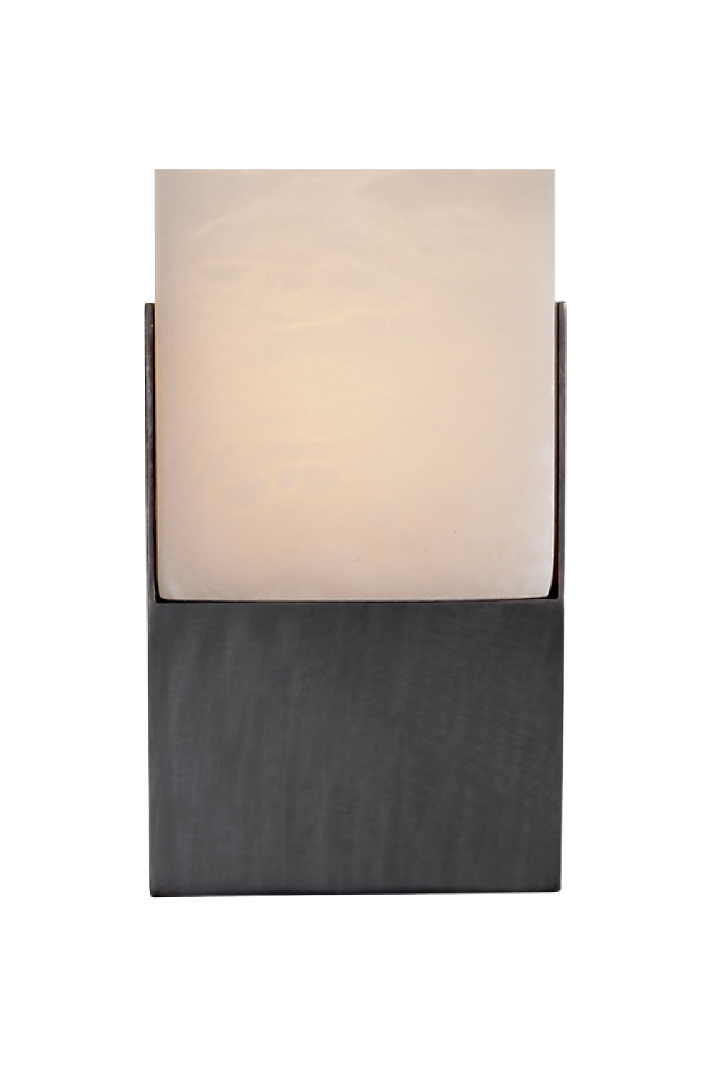 Antique Brass Frosted Glass Wall Light | Oroa.com
