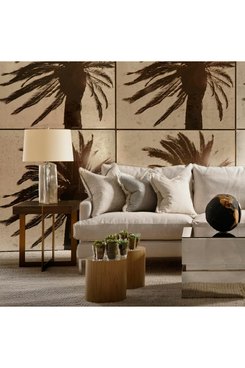 Wood Base Table Lamp | Andrew Martin Sierra | OROA.com