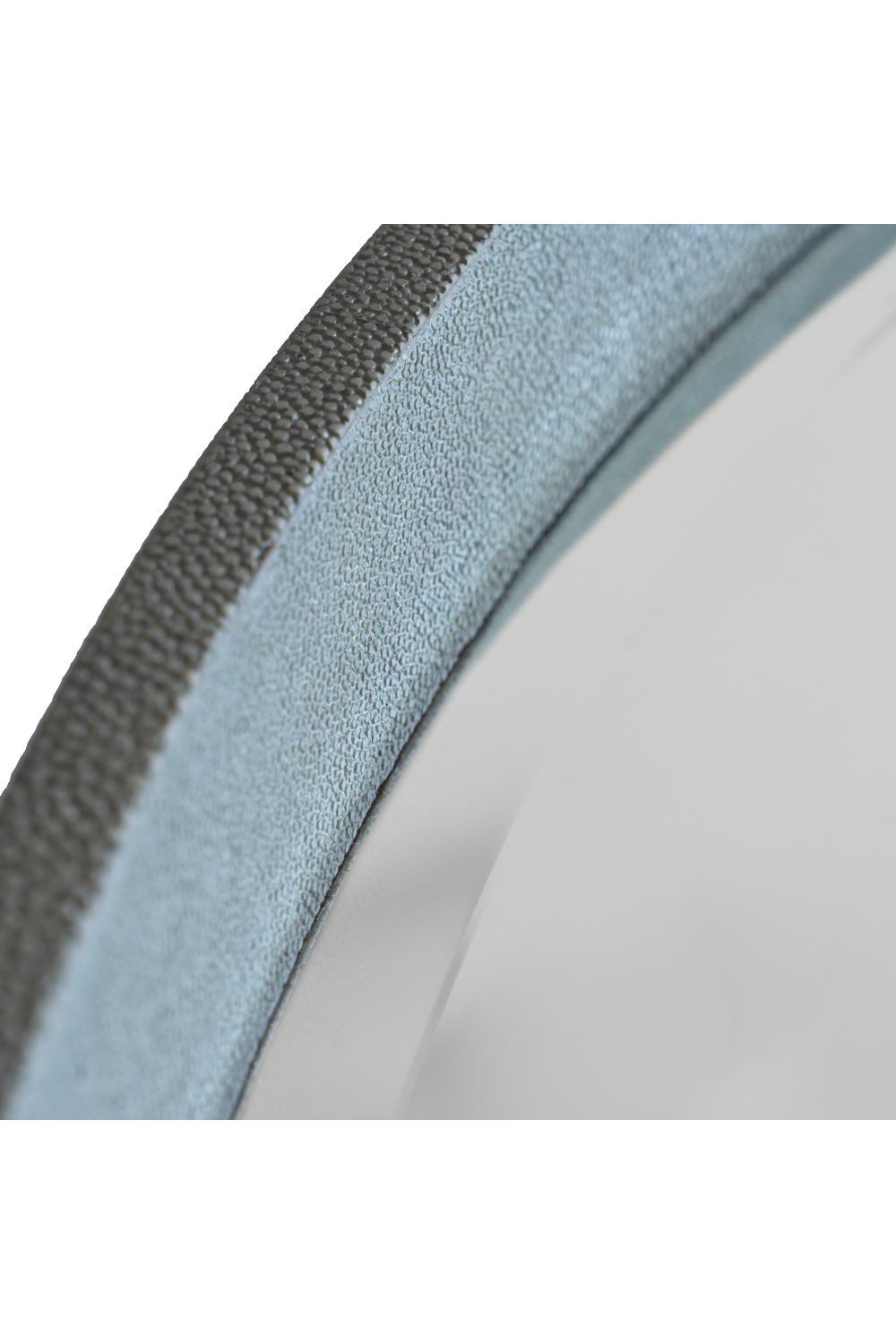 Light Gray Round Mirror | Andrew Martin Lille | Oroa.com