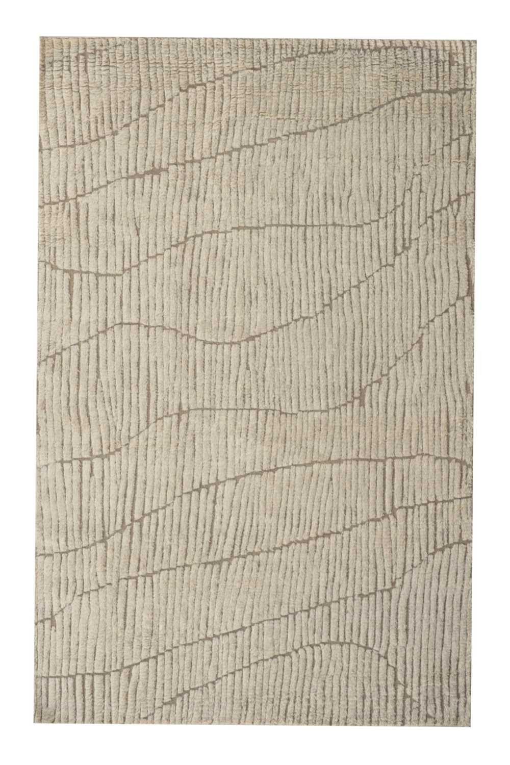 Natural Hand-Tufted Area Rug | Andrew Martin Peak | Oroa.com