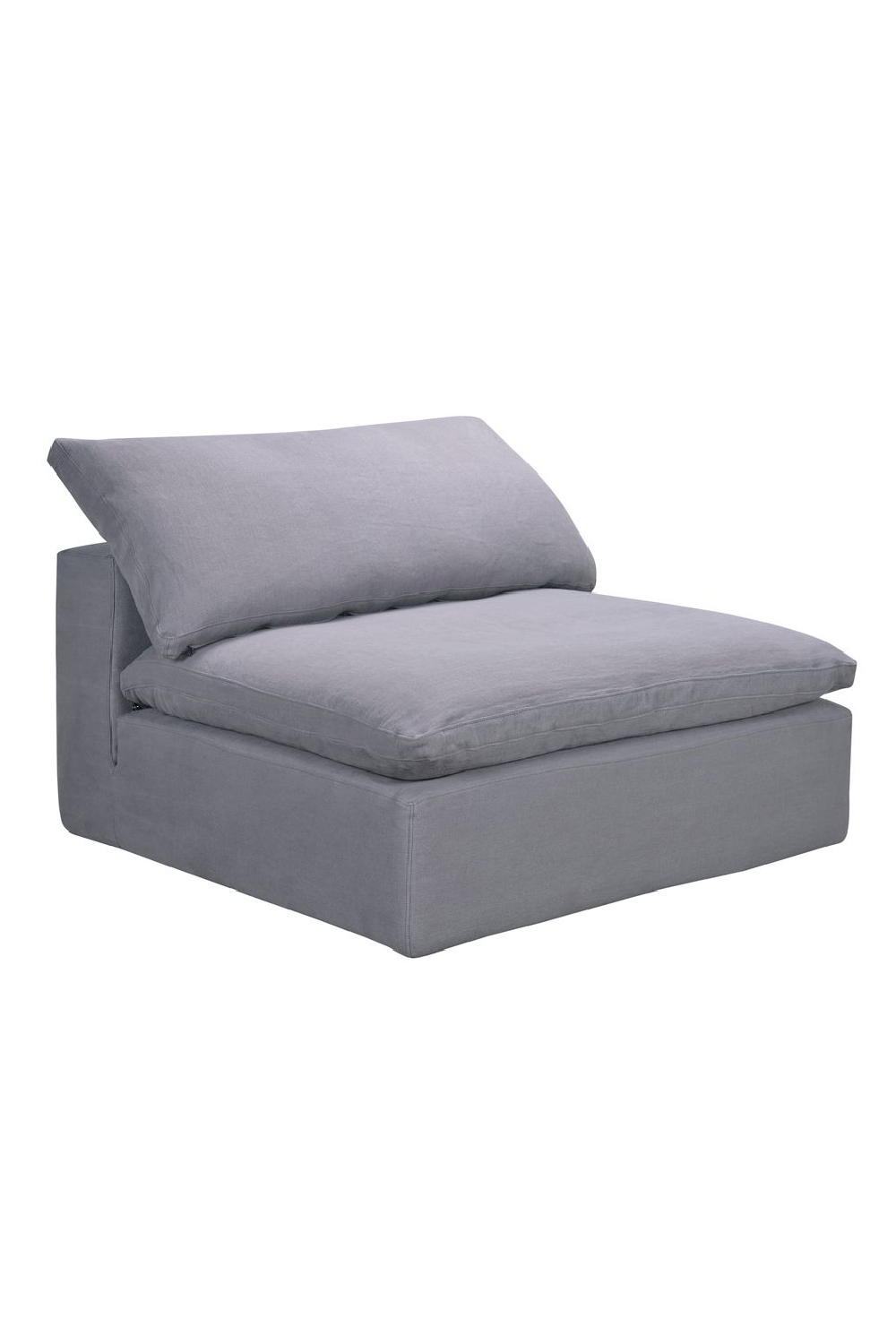 Gray Cotton Sectional Sofa Jnr | Andrew Martin Truman | Oroa.com