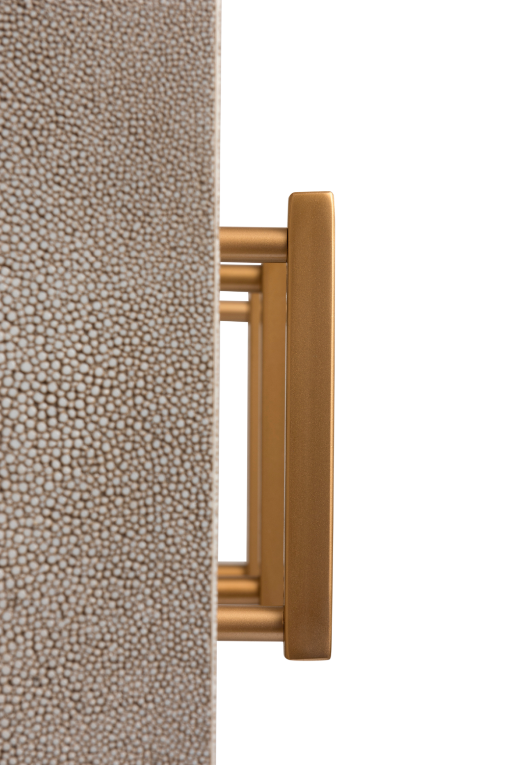 Cream Shagreen Side Chest | Oroa.com