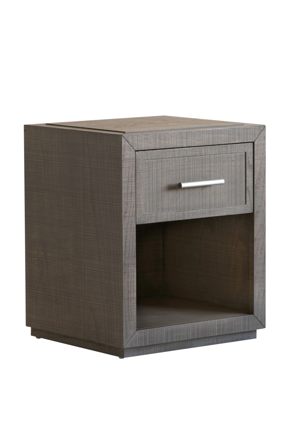 Gray Wooden Bedside Table S | Andrew Martin Raffles | Oroa.com