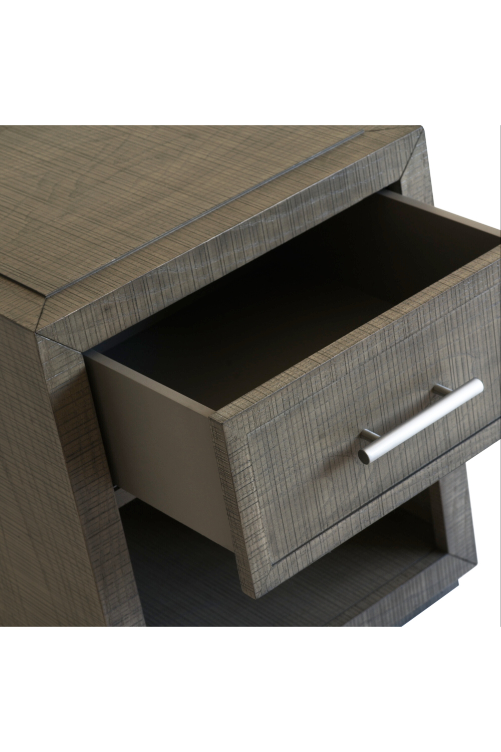 Gray Wooden Bedside Table S | Oroa.com