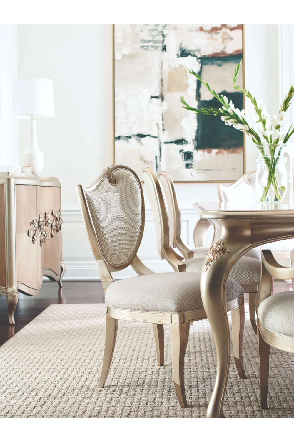 Carved Floral Buffet | Caracole | Oroa.com