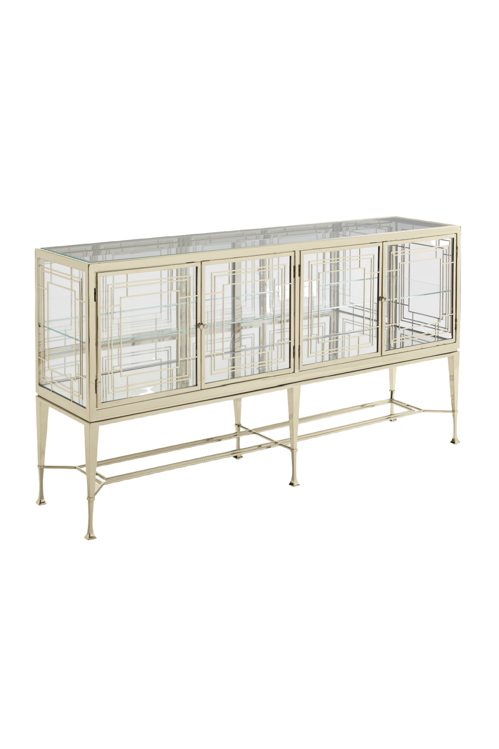Clear Glass Sideboard | Oroa.com