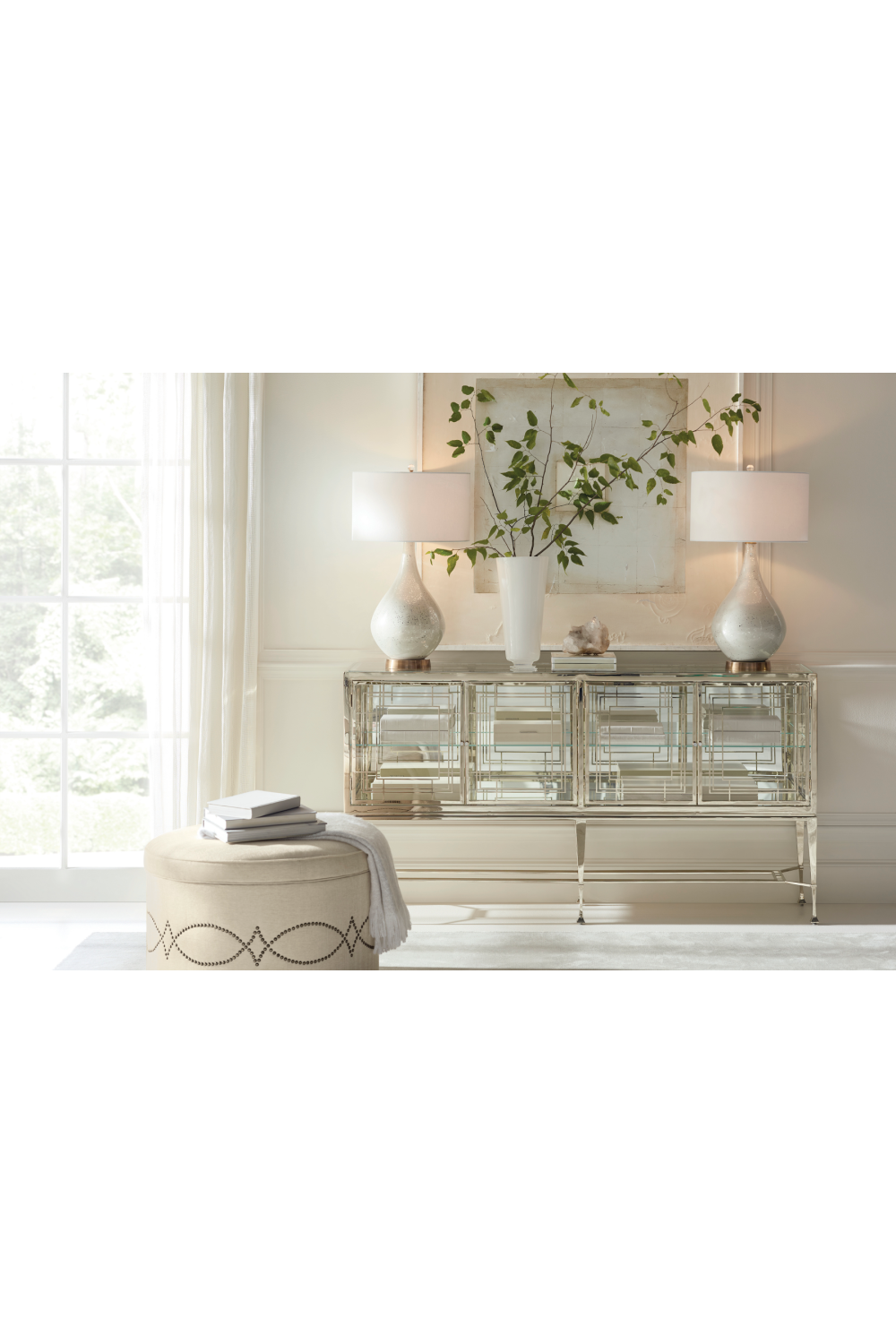 Clear Glass Sideboard | Oroa.com