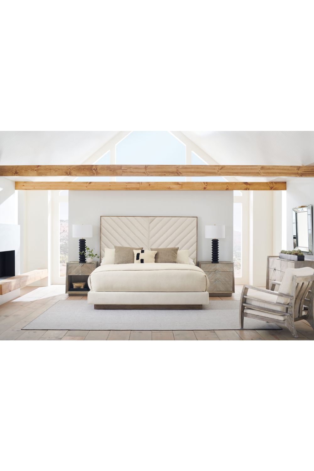 Ash Chevron Dresser | Caracole Naturally | Oroa.com