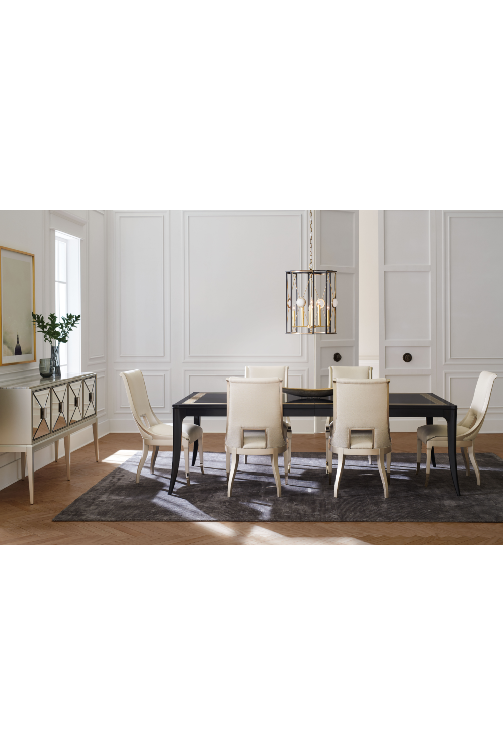 Cream Modern Dining Chair | Caracole In Good Taste | Oroa.com
