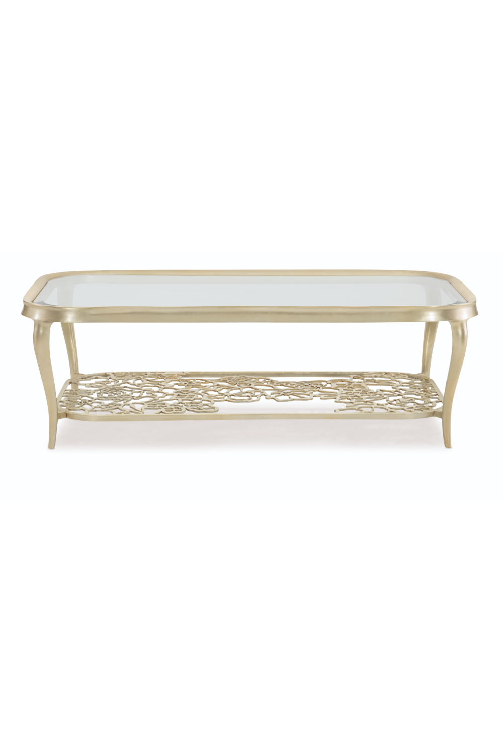 Glass Cocktail Table | Caracole Flower Power | Oroa.com