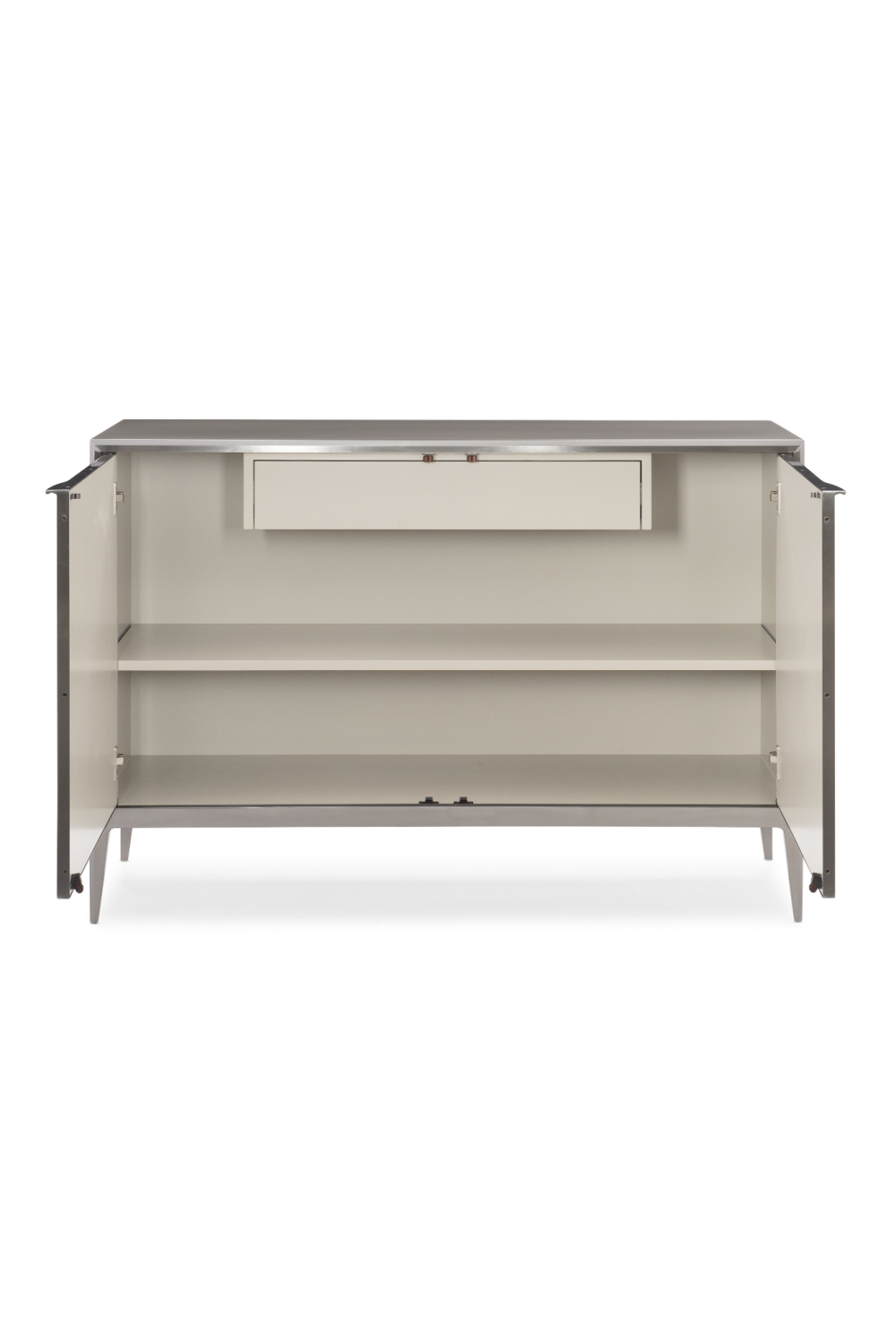 Patterned White Agate Cabinet | Caracole Rock Steady | Oroa.com