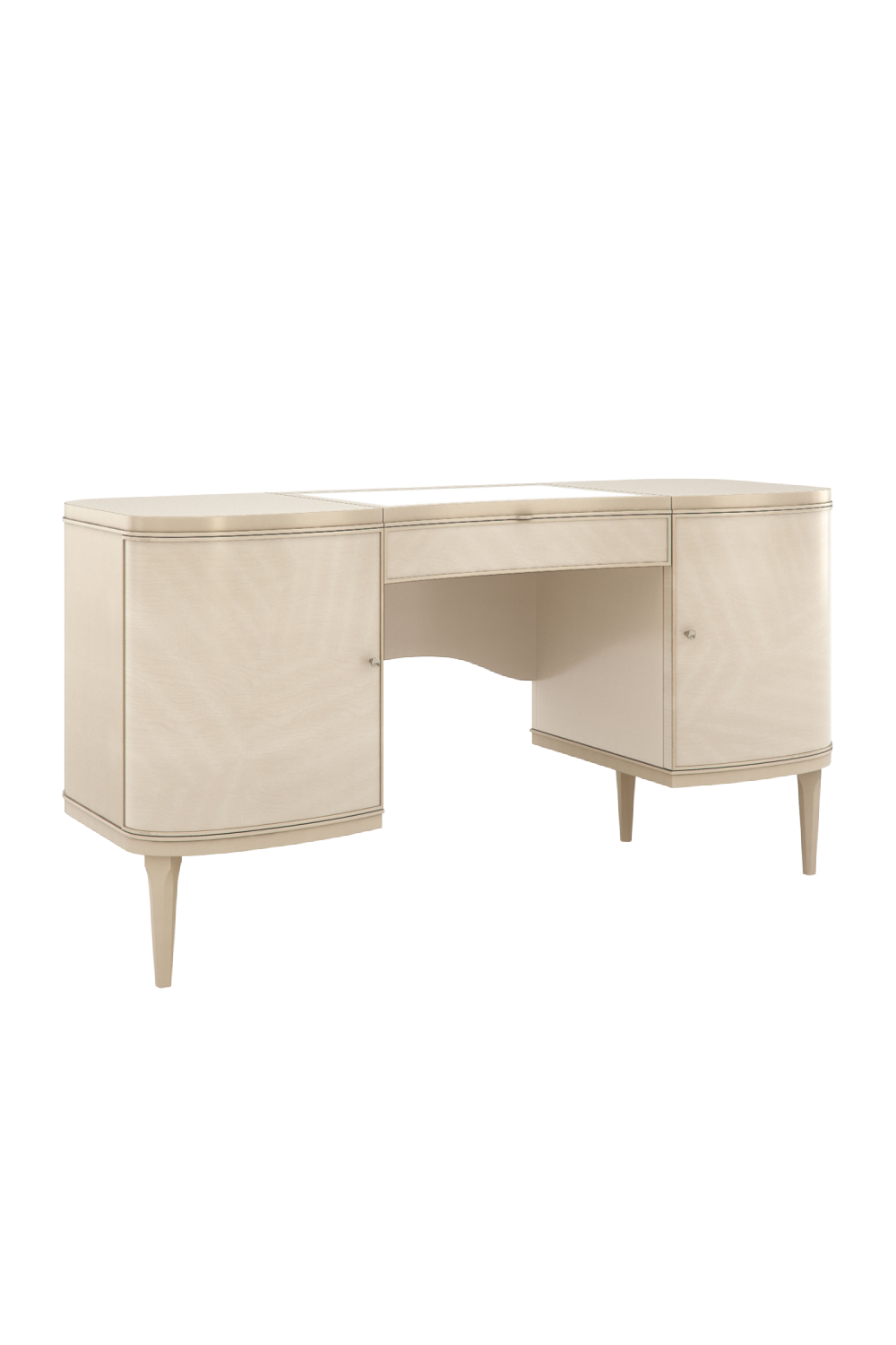 Cream Modern Vanity Table | Caracole Fancy Me | Oroa.com