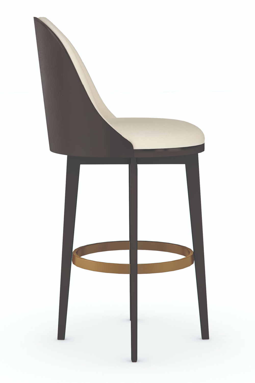 Vegan Leather Bar Stool | Caracole Another Round | Oroa.com