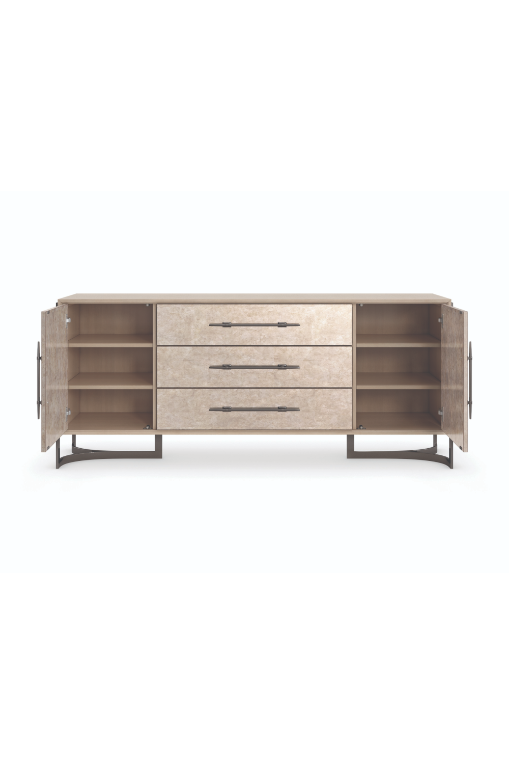 Beige Modern Buffet | Caracole Foiled Again | Oroa.com