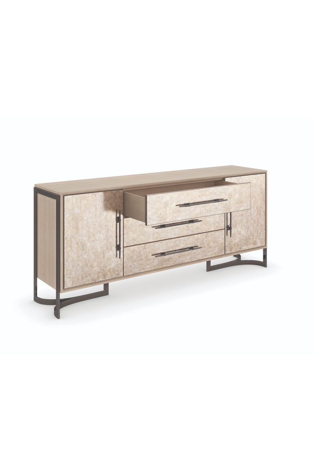 Beige Modern Buffet | Caracole Foiled Again | Oroa.com