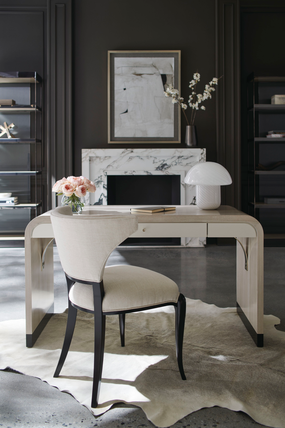 Herringbone Patterned Desk | Caracole Free Fall | Oroa.com