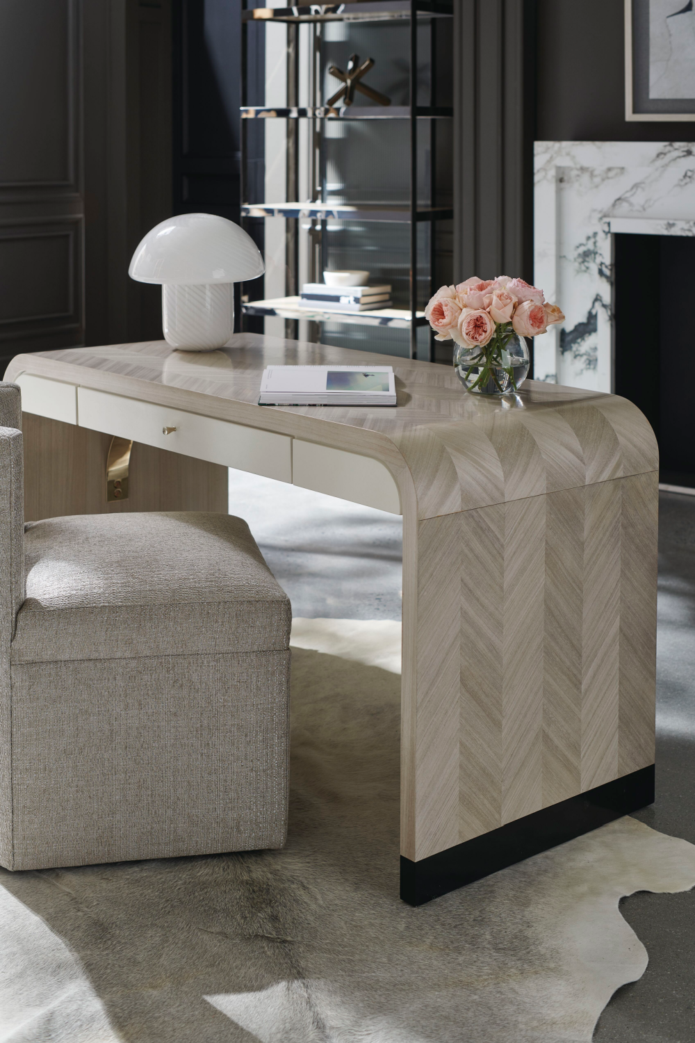 Herringbone Patterned Desk | Caracole Free Fall | Oroa.com