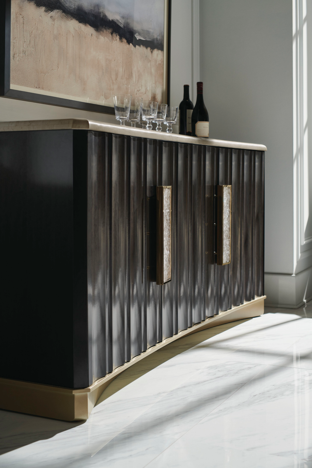 Dark Modern Buffet | Caracole Crushing It | Oroa.com