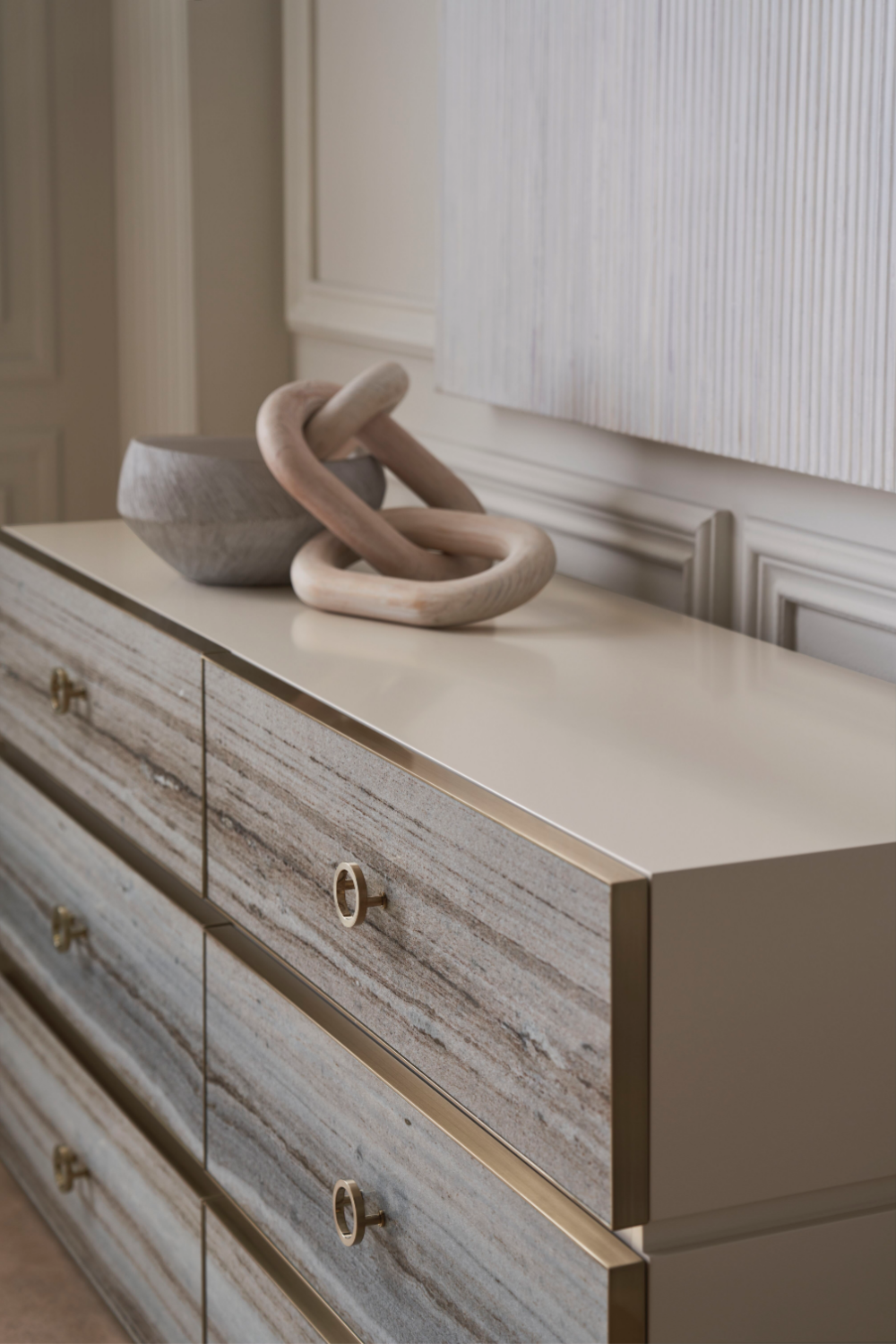 Neutral-Hued Dresser | Caracole Bedrock | Oroa.com