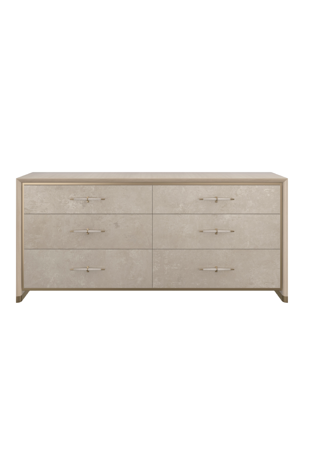 Metallic Leaf Modern Dresser | Caracole Hang Up | Oroa.com