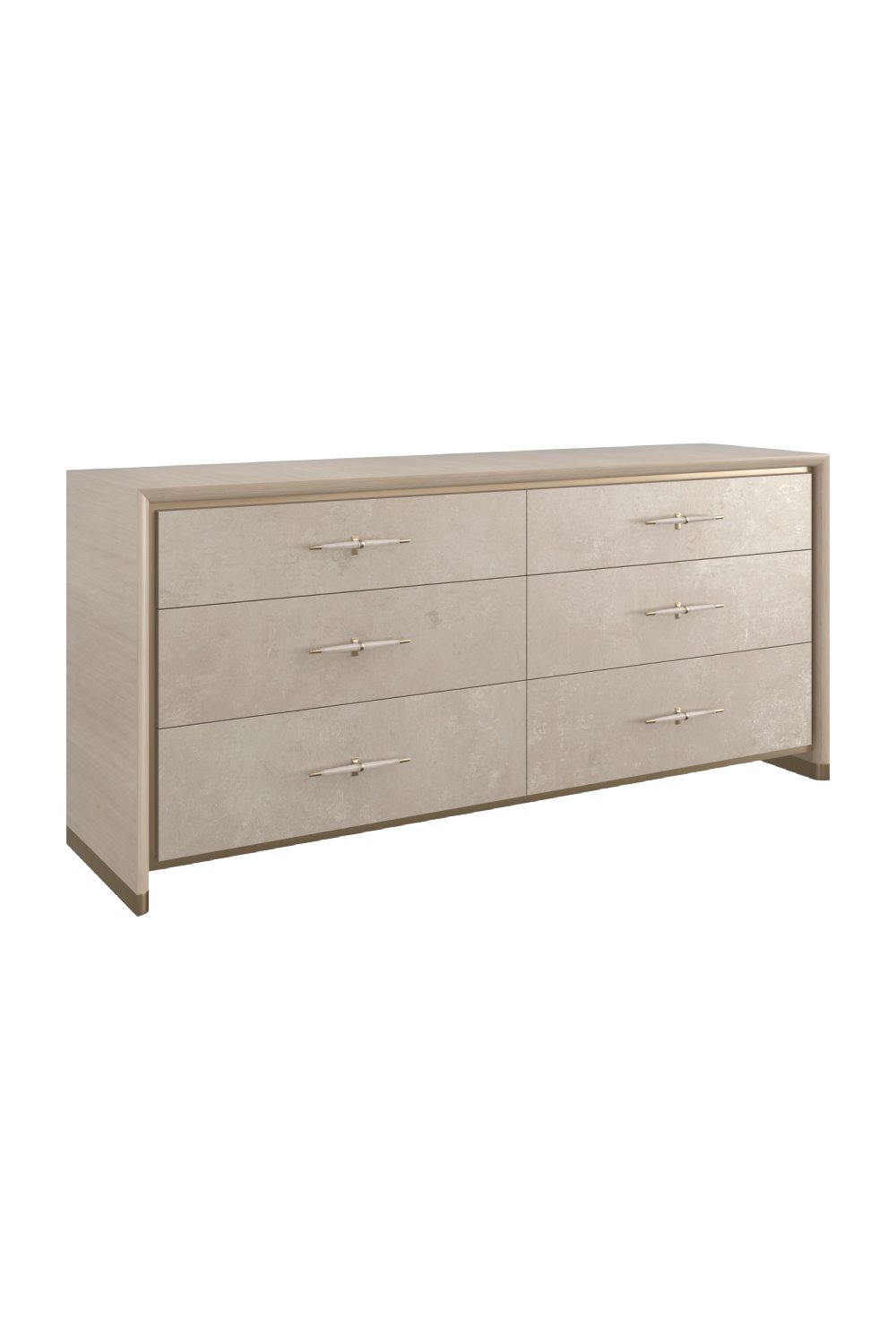 Metallic Leaf Modern Dresser | Caracole Hang Up | Oroa.com