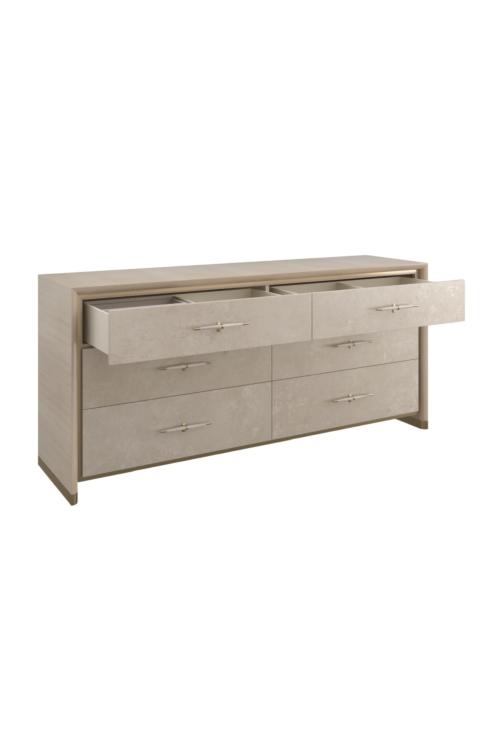 Metallic Leaf Modern Dresser | Caracole Hang Up | Oroa.com