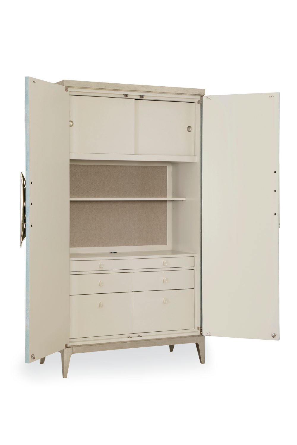 Rustic Turquoise Cabinet | Caracole Watercolors | Oroa.com