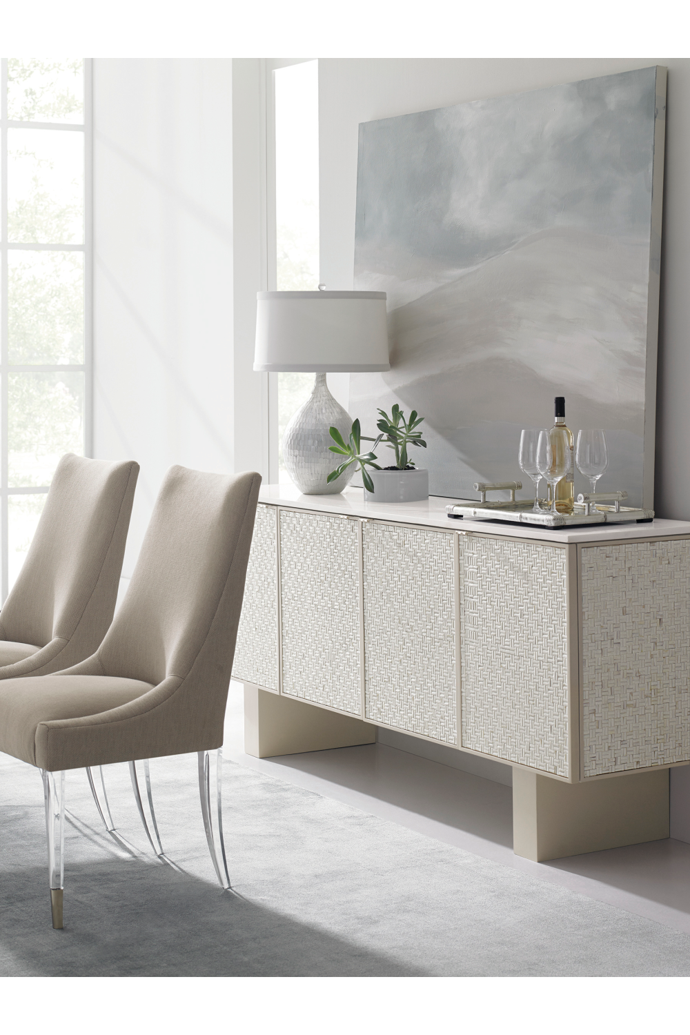 Stacked Shell Sideboard | Caracole Bomb-Shell | Oroa.com