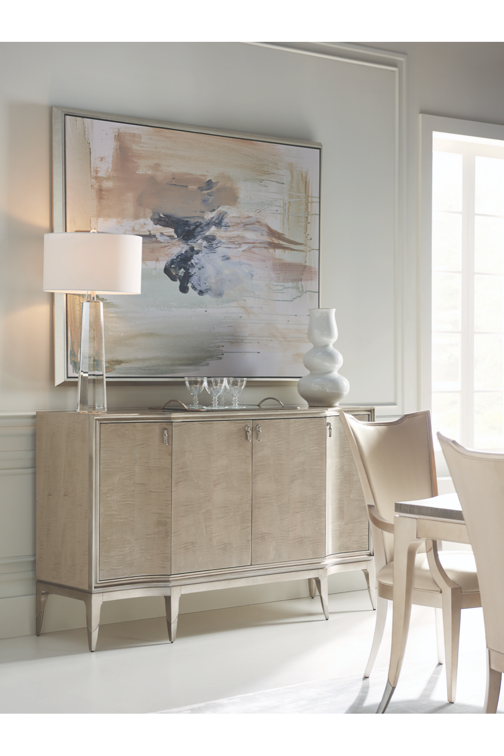 Silver Modern Sideboard | Oroa.com